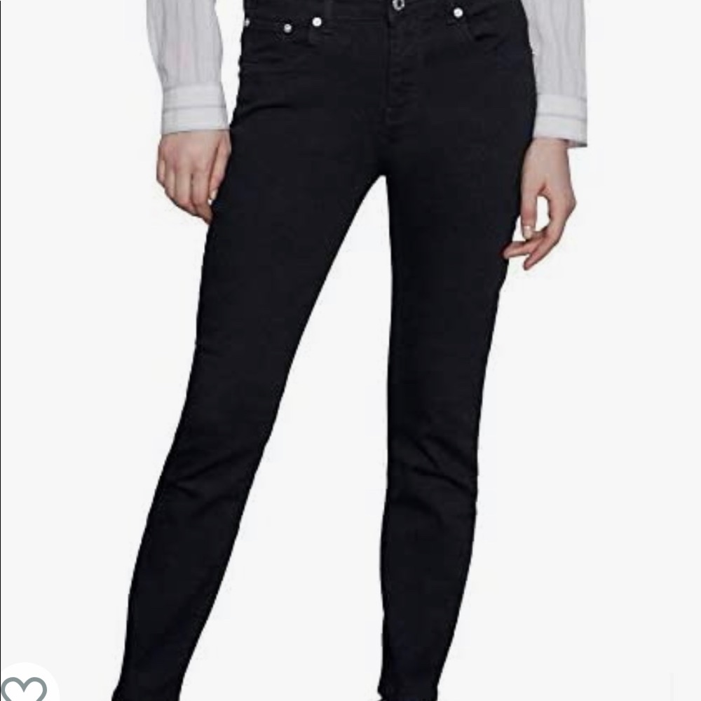 Zara ZW Premium Skinny Black Jeans